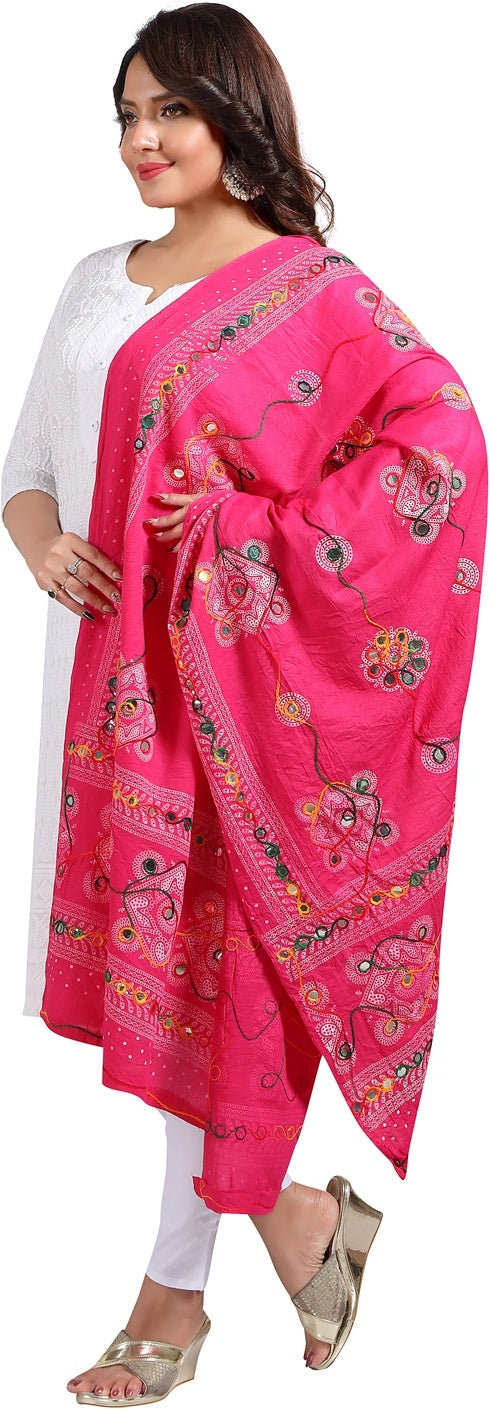 Fabme Women's Full Size, Cotton Traditional , Dupatta