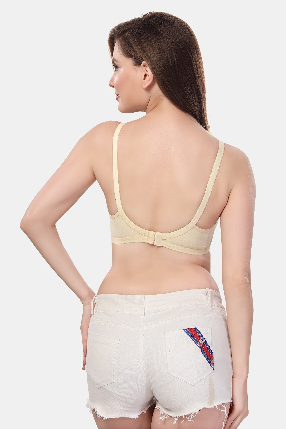 Fabme Women's Skin Seamless Non-Padded Non Wired Everyday Bra