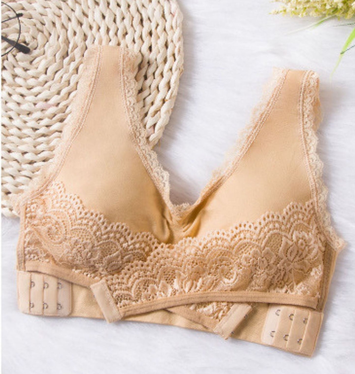 Fabme Women's Skin Padded Shaping Bra