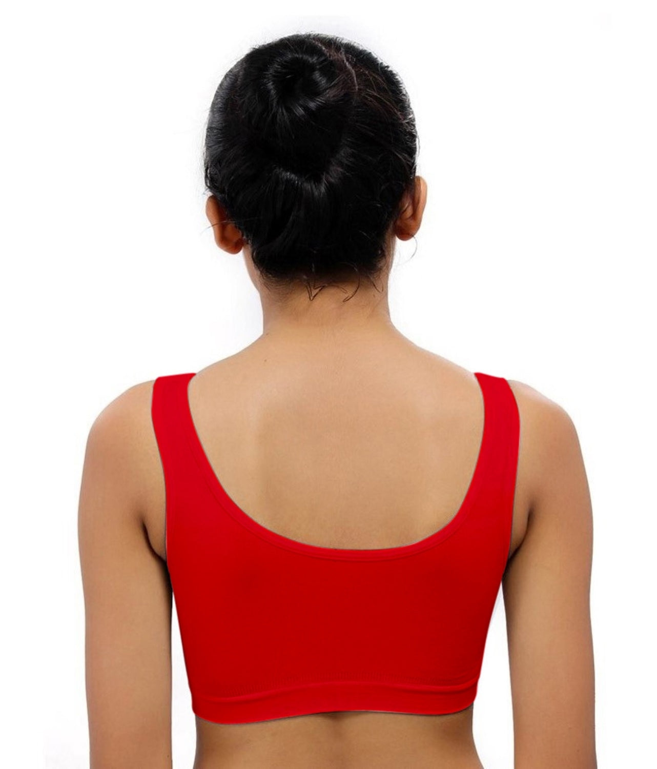 Fabme Women's Red Full Coverage, , Non-Padded Non-Wired Bra