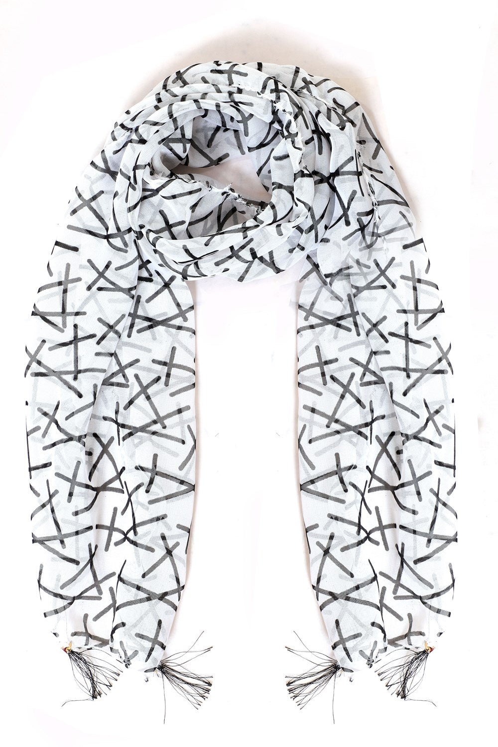 Fabme Women's Scarf Size Georgette Printed, Stole