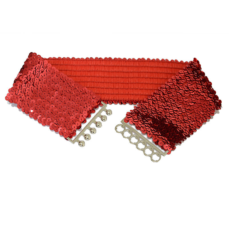 Fabme Women Red Belt