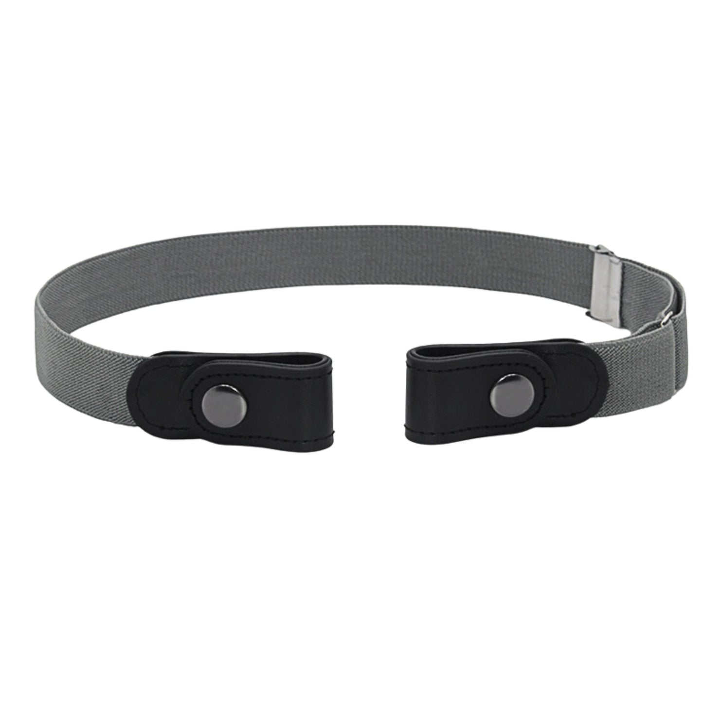 Fabme Unisex Grey No Buckle Belt
