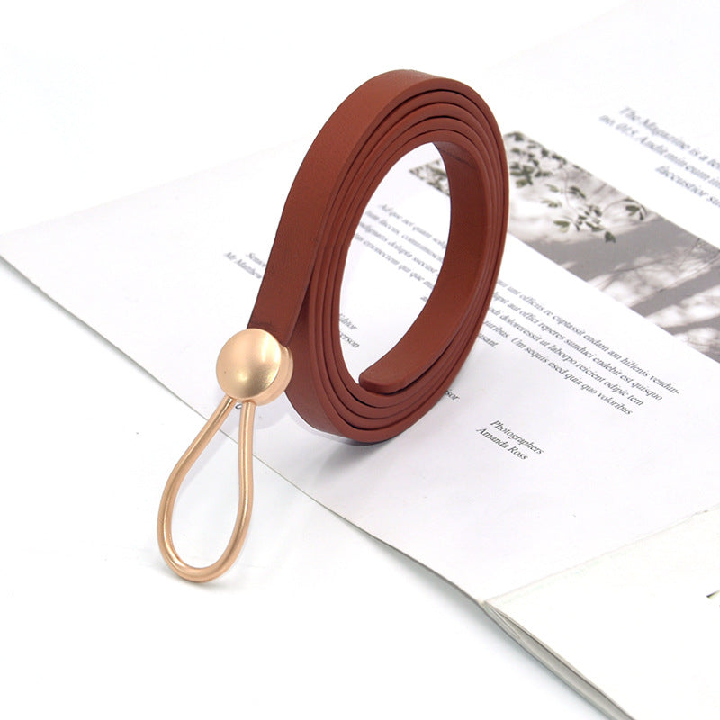Fabme Women Brown Belt