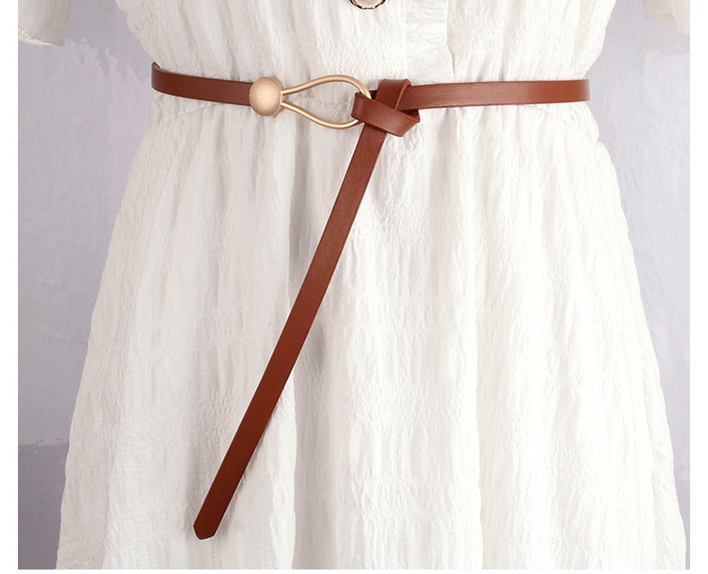Fabme Women Brown Belt