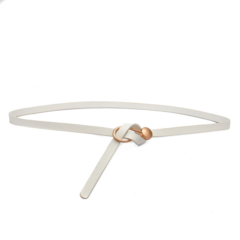 Fabme Women White Belt