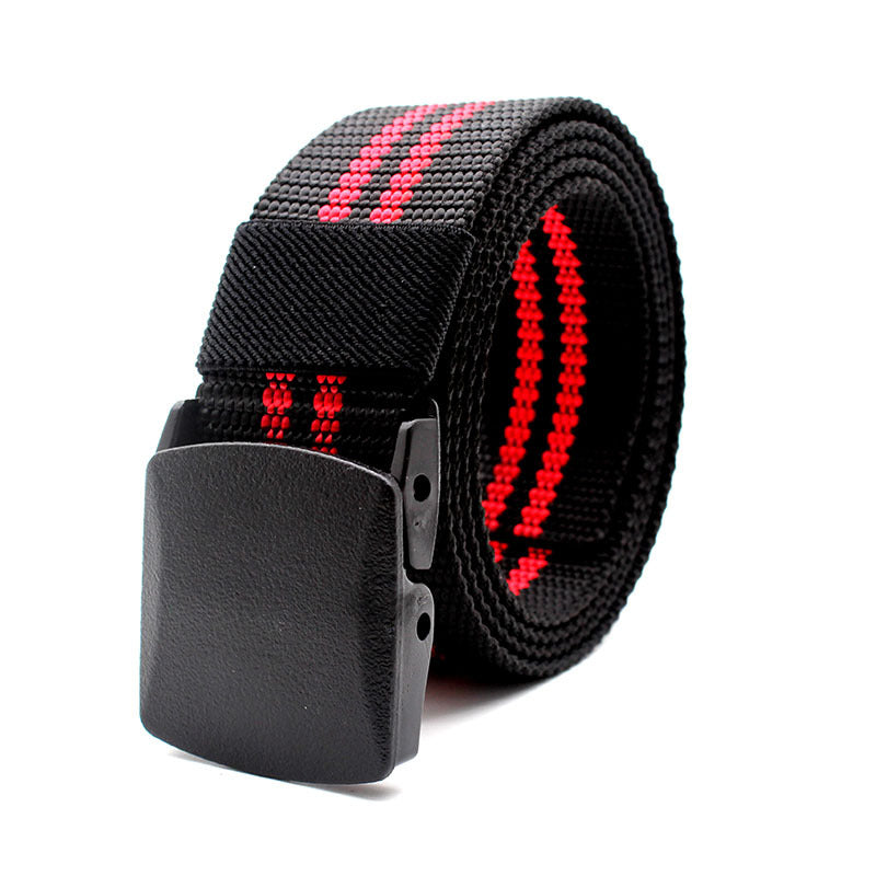 Fabme Women Black,Red Belt