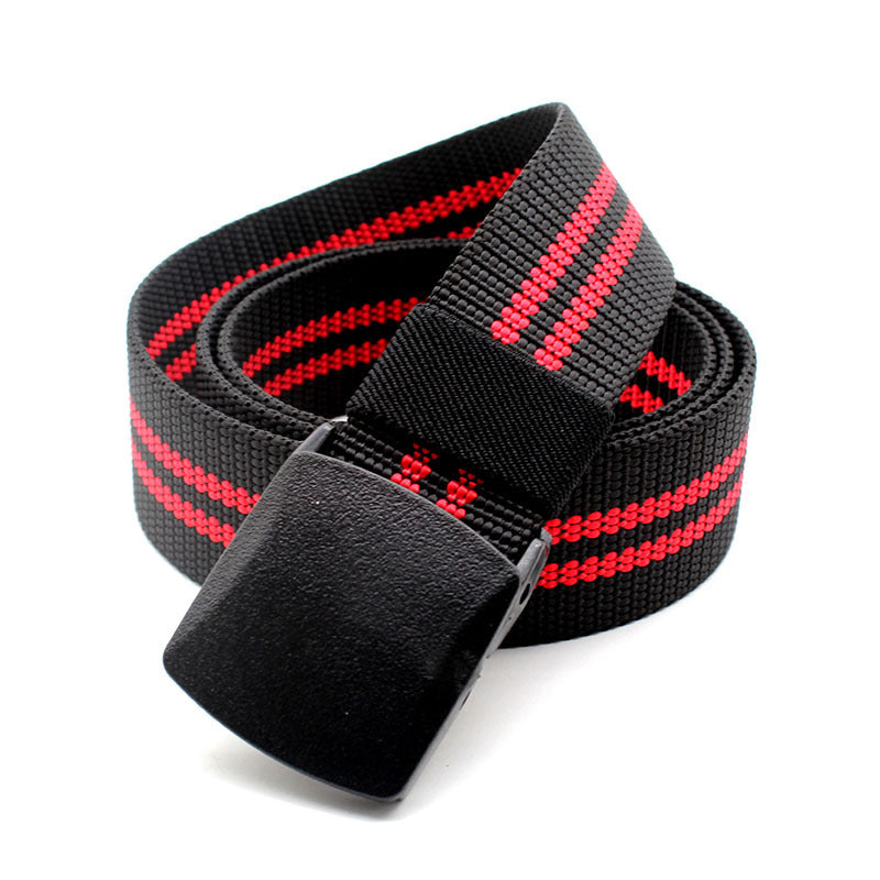 Fabme Women Black,Red Belt