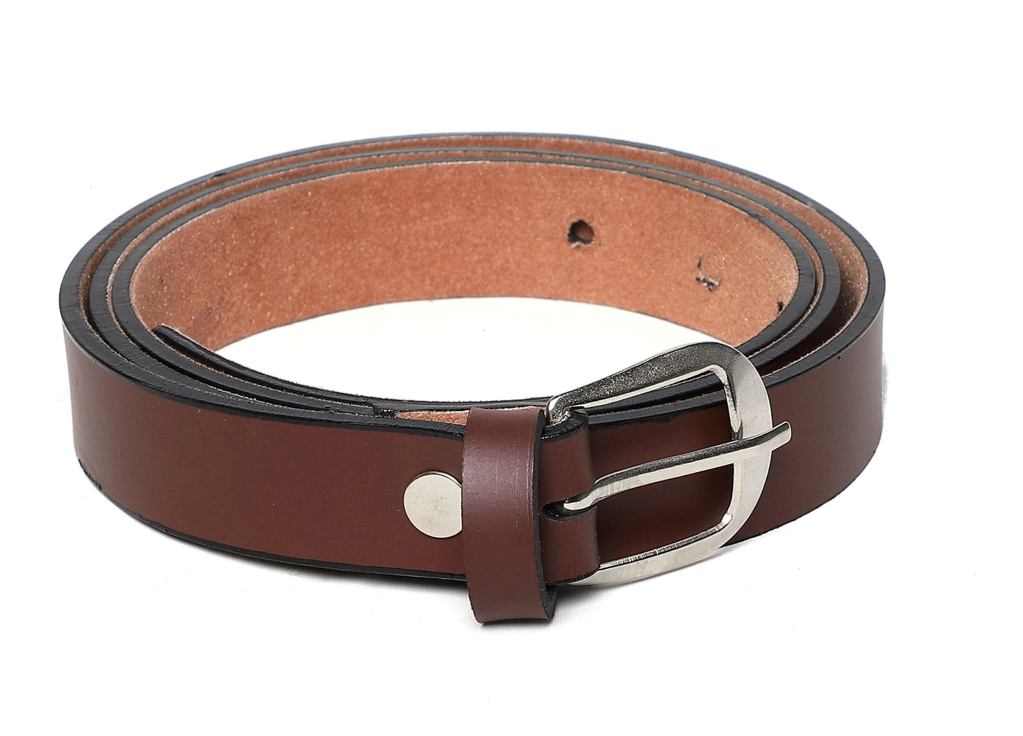 Fabme Women Chocolate Reversible Belt