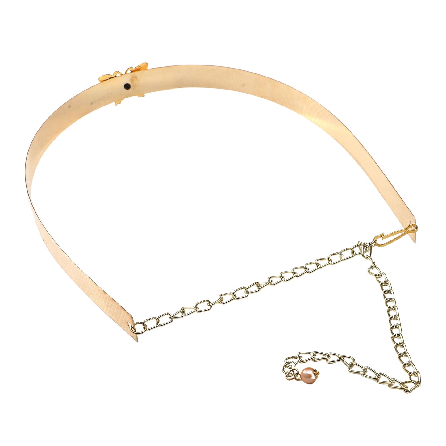 Fabme Women Golden Belt