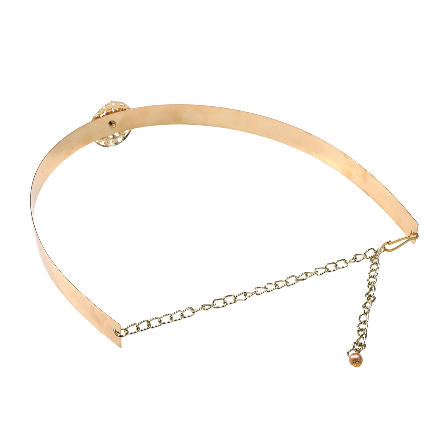 Fabme Women Golden Belt