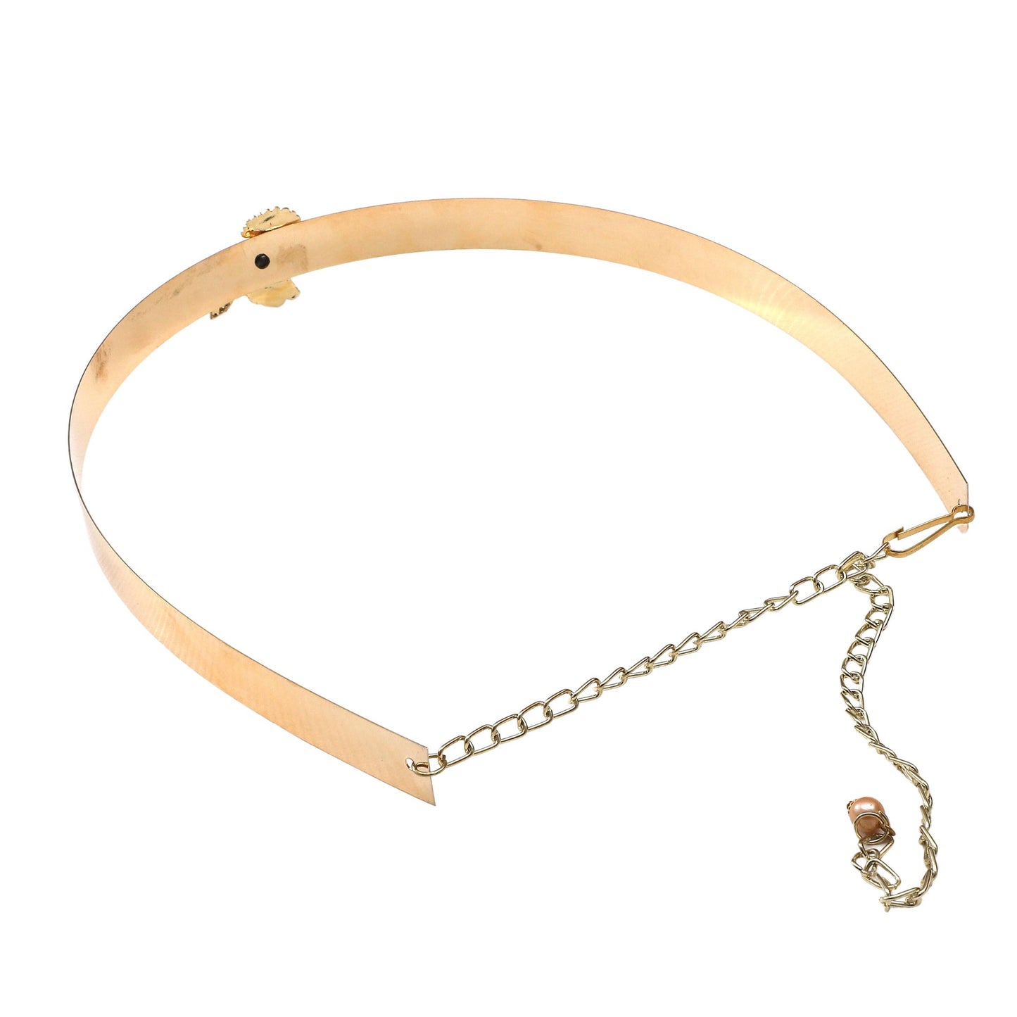 Fabme Women Golden Belt