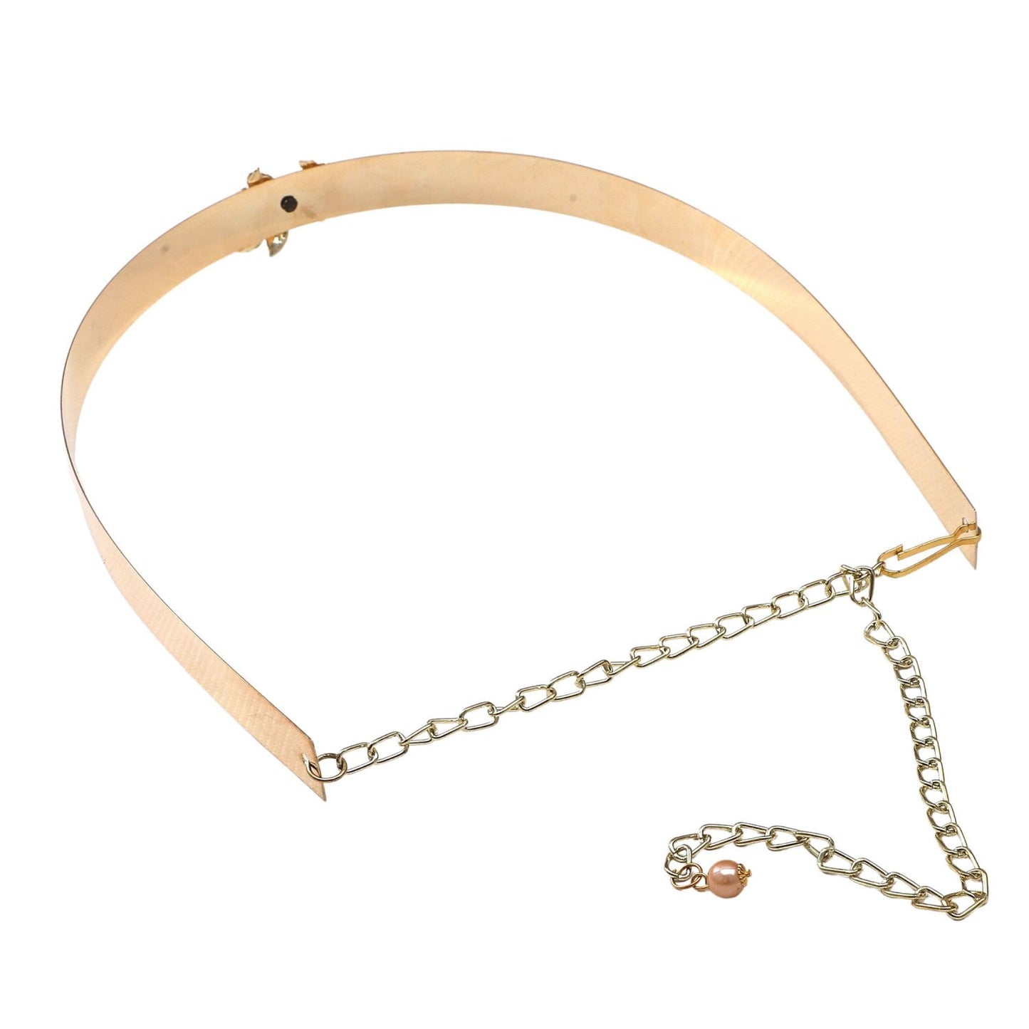 Fabme Women Golden Belt