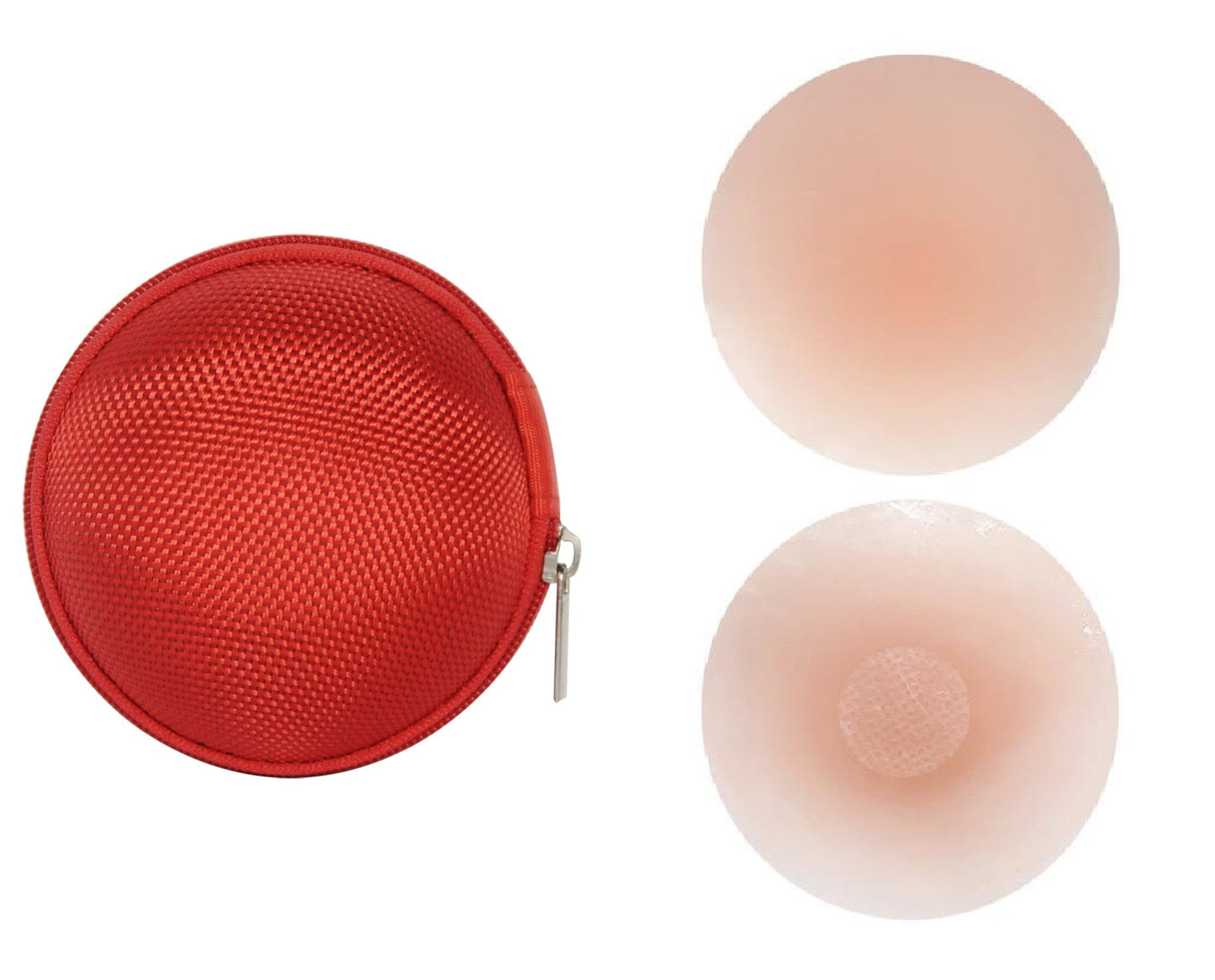 Fabme Women's Stick on Petal Bra - Nipple Bra ( Various Package Options)