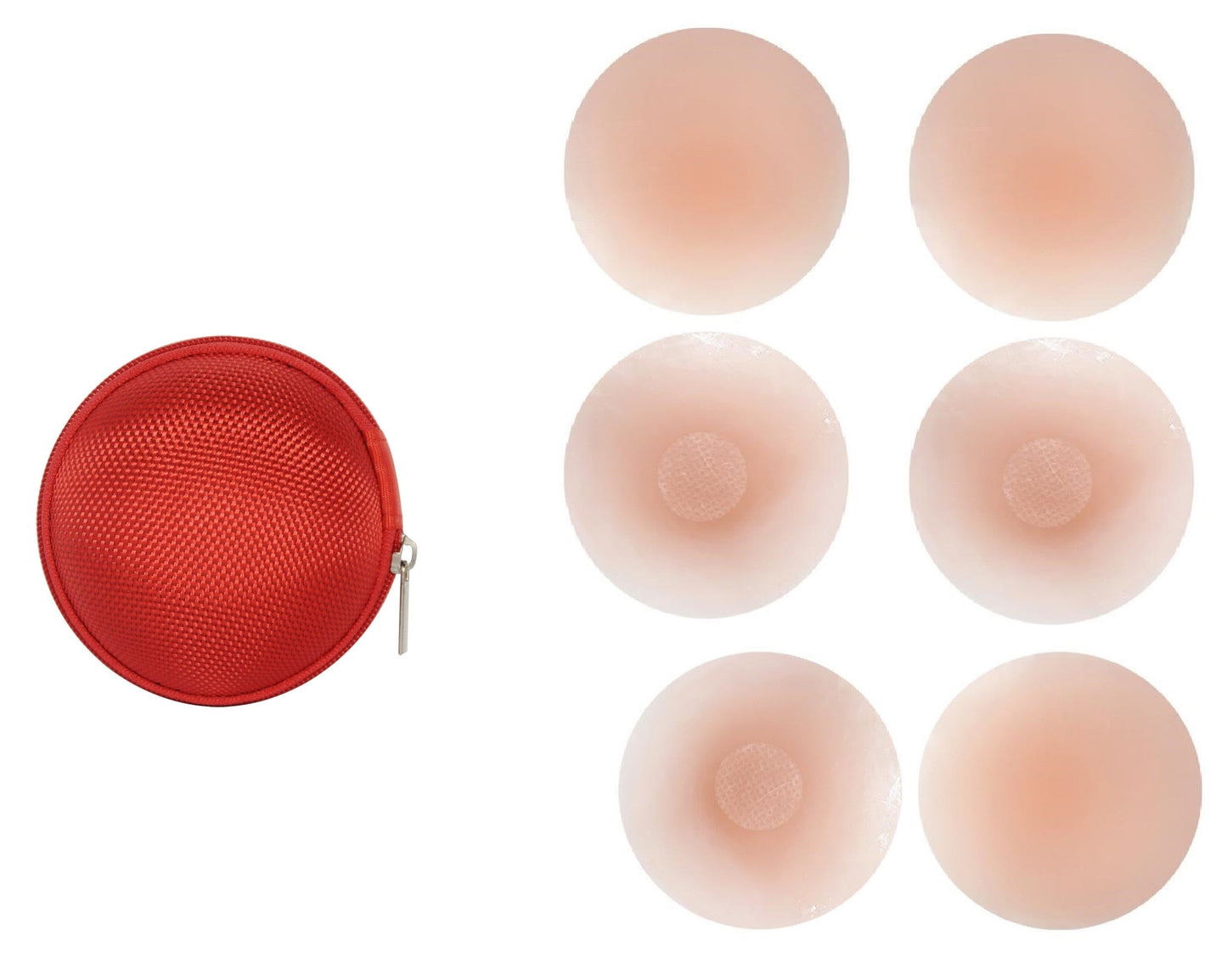 Fabme Women's Stick on Petal Bra - Nipple Bra ( Various Package Options)