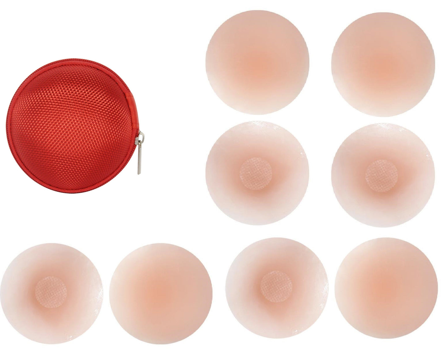 Fabme Women's Stick on Petal Bra - Nipple Bra ( Various Package Options)