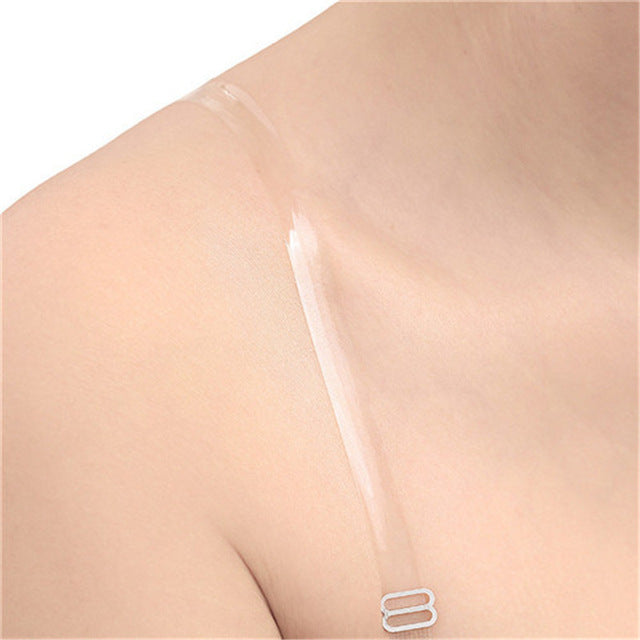 Fabme Women's Transparent Strap - 1 Pair