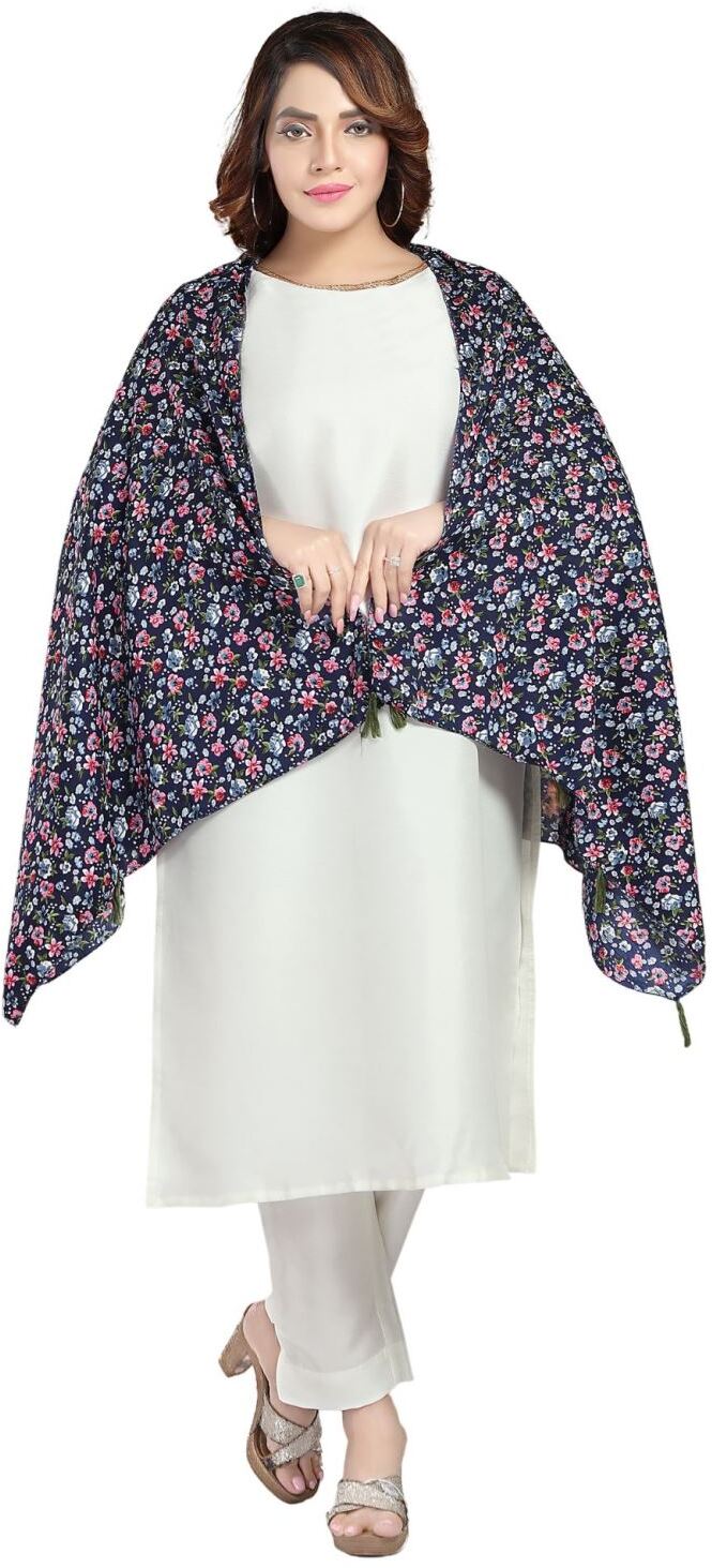Fabme Women's Big Size Georgette MultiPurpose, Stole