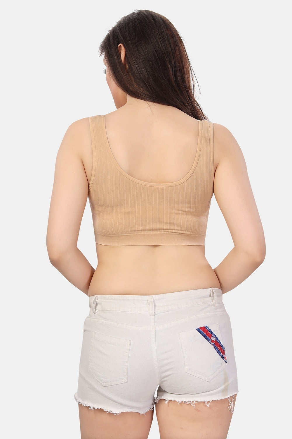Fabme Women's Skin Full Coverage Non-Padded Non Wired Bra