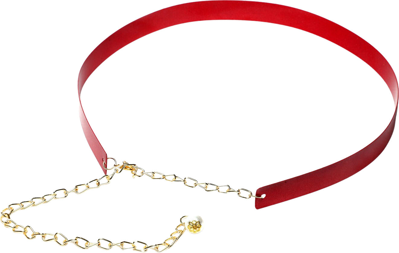 Fabme Women Red Alloy Saree, Dress, Lehenga Styling Belt