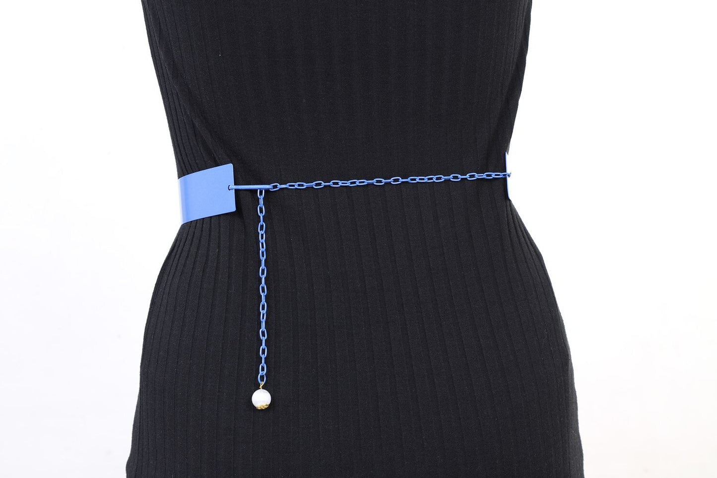 Fabme Women Blue Alloy Saree, Dress, Lehenga Styling Belt
