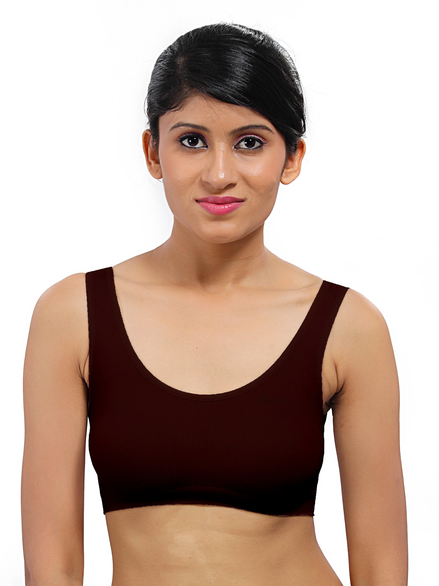 Fabme Women's Chocolate Full Coverage, , Non-Padded Non-Wired  Bra