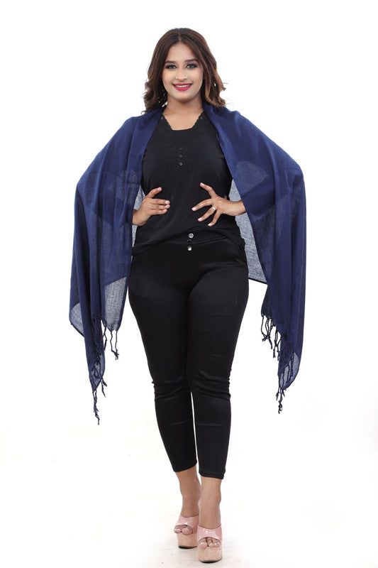 Fabme Women's Full Size, Soft Rayon, Plain, Dupatta