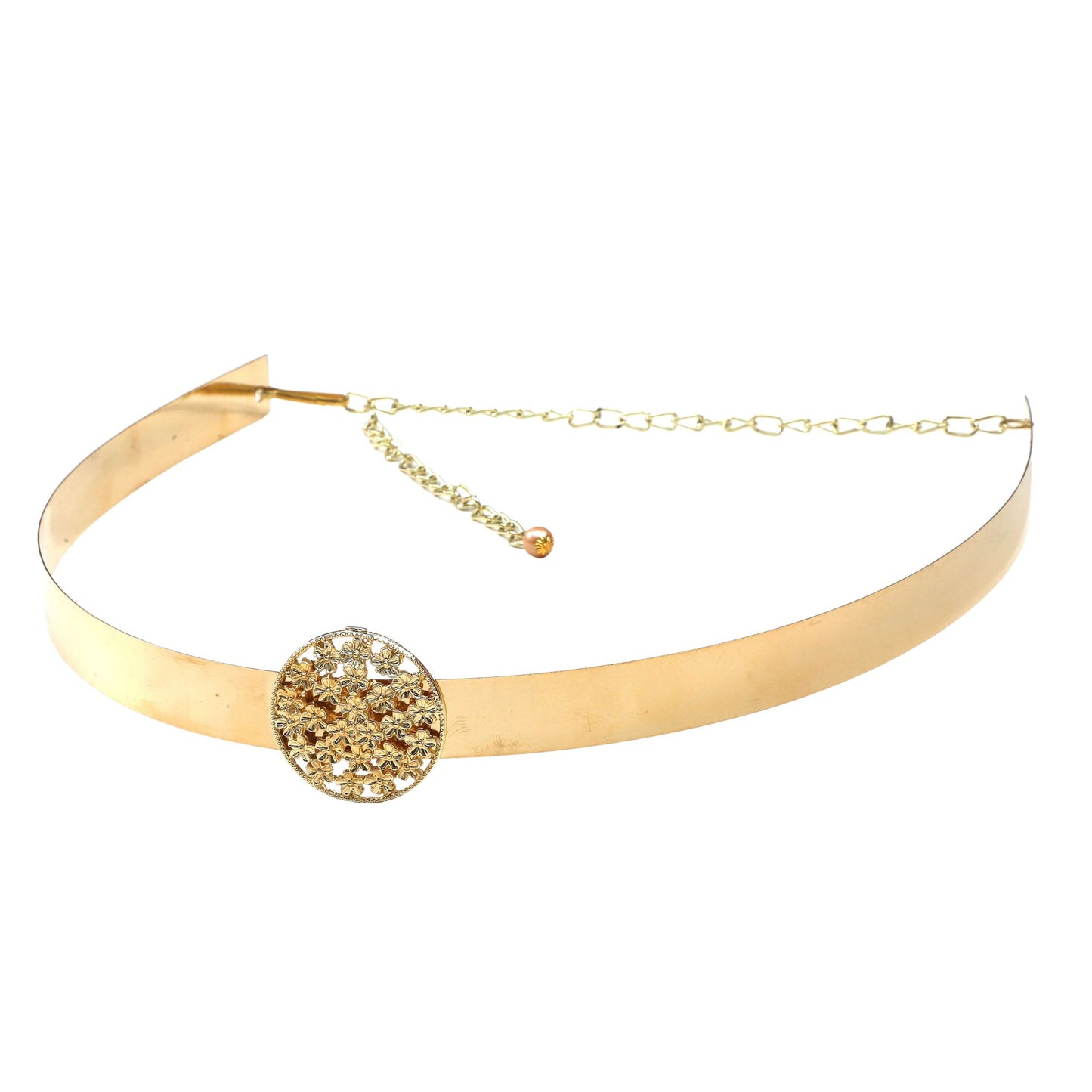 Fabme Women Golden   Belt