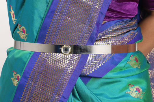 Fabme Women Silver-White   Belt