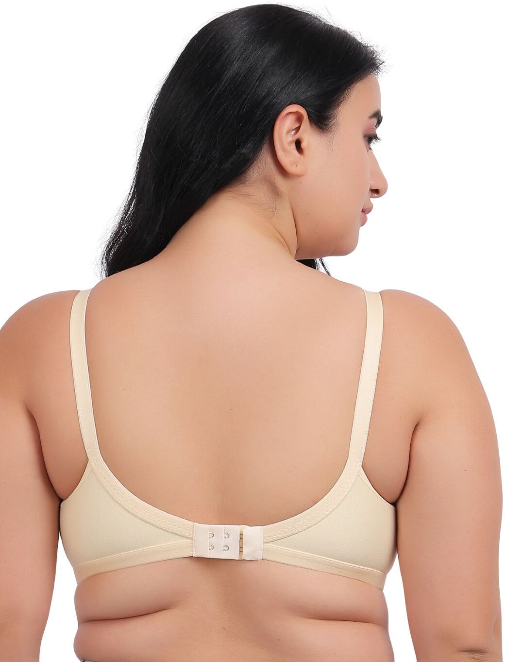 Fabme Women's Skin Seamed Cotton Nursing Bra - Pack of 1