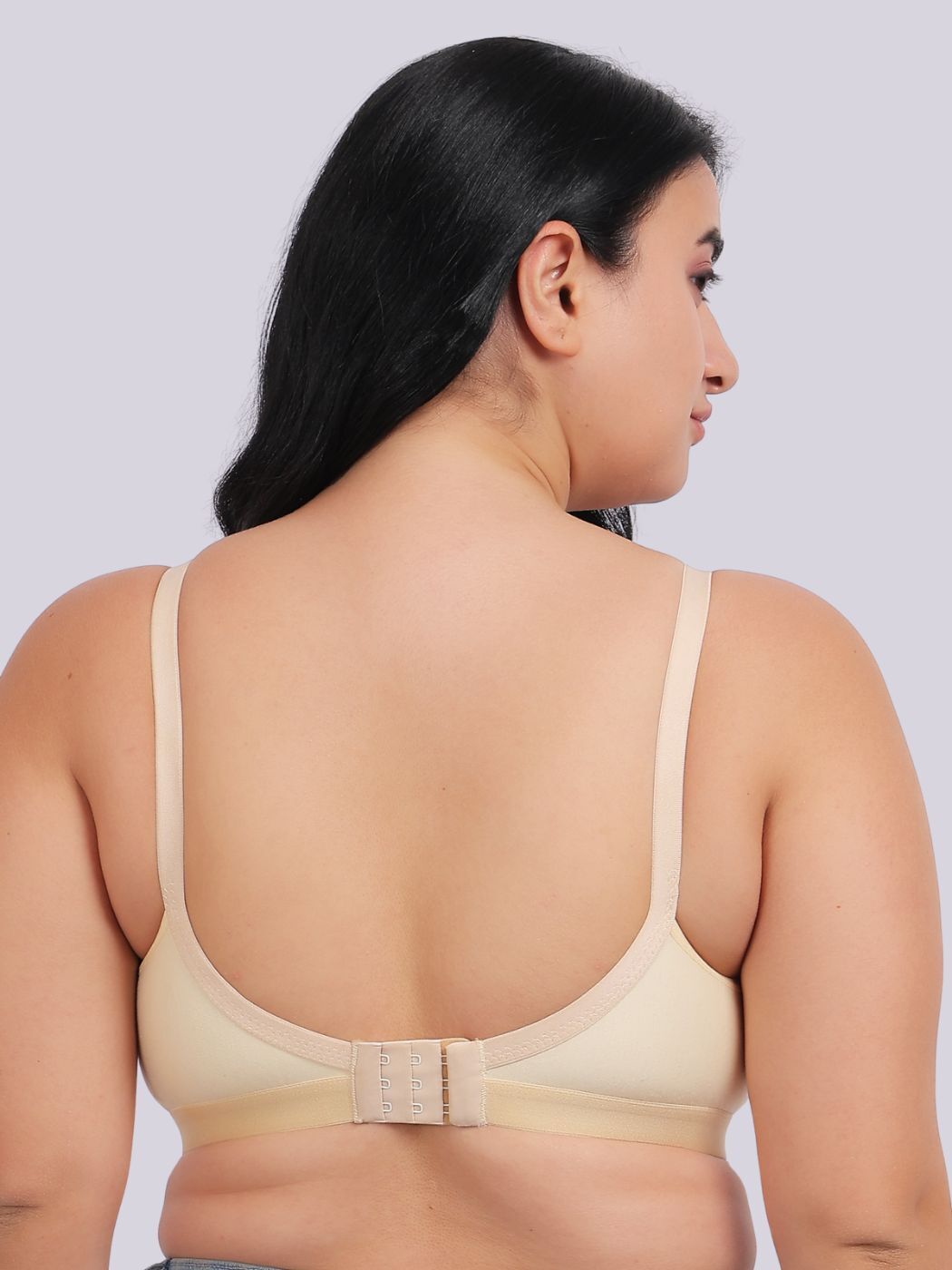 Fabme Women's Seamless Skin Cross-Belt Bra - Pack of 1