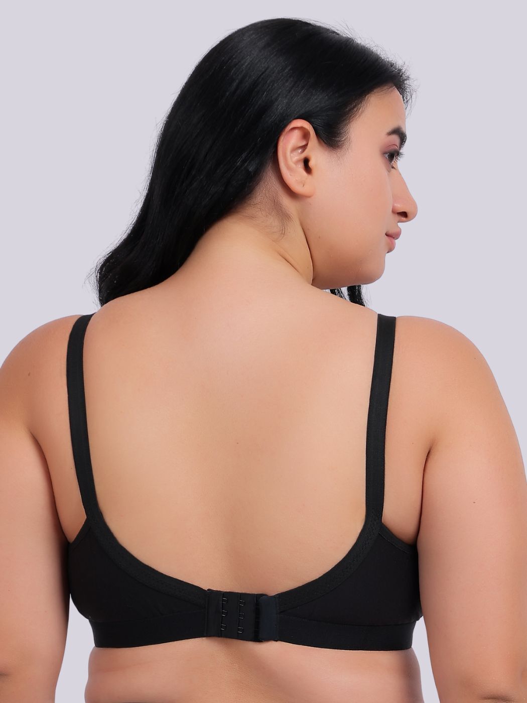 Fabme Women's Seamless White Cross-Belt Bra - Pack of 1